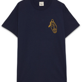 T-Shirt manica corta RDV004 CM43 C0048 ROY ROGER'S X DAVE'S NEW YORK Blue navy 