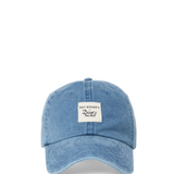 Cappello in cotone stone washed RDV010 CL31 C0001 ROY ROGER'S X DAVE'S NEW YORK Blue 