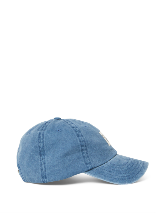 Cappello in cotone stone washed RDV010 CL31 C0001 ROY ROGER'S X DAVE'S NEW YORK Blue 