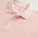 Polo Mackinack tinta in capo in piqué di cotone elasticizzato CFWOPO0065MRUT1483 4409 WOOLRICH Rose smoke 