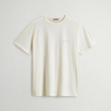 T-Shirt in puro cotone fiammato CFWOTE0161MRUT4061 8887 WOOLRICH Jet stream 