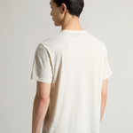 T-Shirt in puro cotone fiammato CFWOTE0161MRUT4061 8887 WOOLRICH Jet stream 
