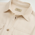 Abito lungo in tencel CFWWDR0190FRUT3945 8867 WOOLRICH Light oak 