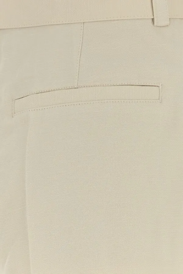 Bermusa in misto lino CFWWSH0043FRUT3043 8867 WOOLRICH Light oak 