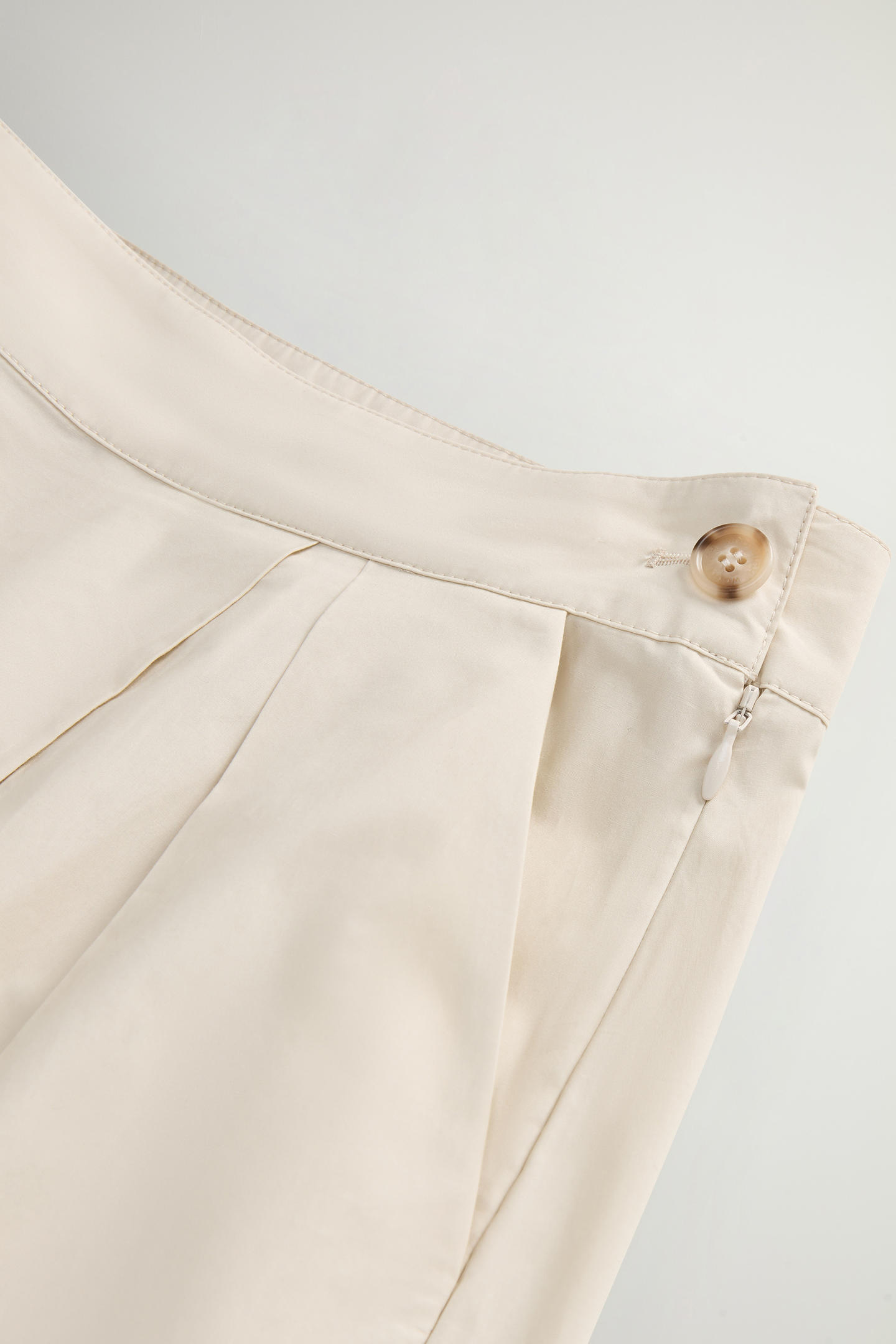 Gonna in popeline di puro cotone CFWWSK0068FRUT3944 8867 WOOLRICH Light oak 