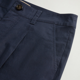 Pantaloni chino in popeline di puro cotone CFWWTR0219FRUT3944 3989 WOOLRICH Melton blue 