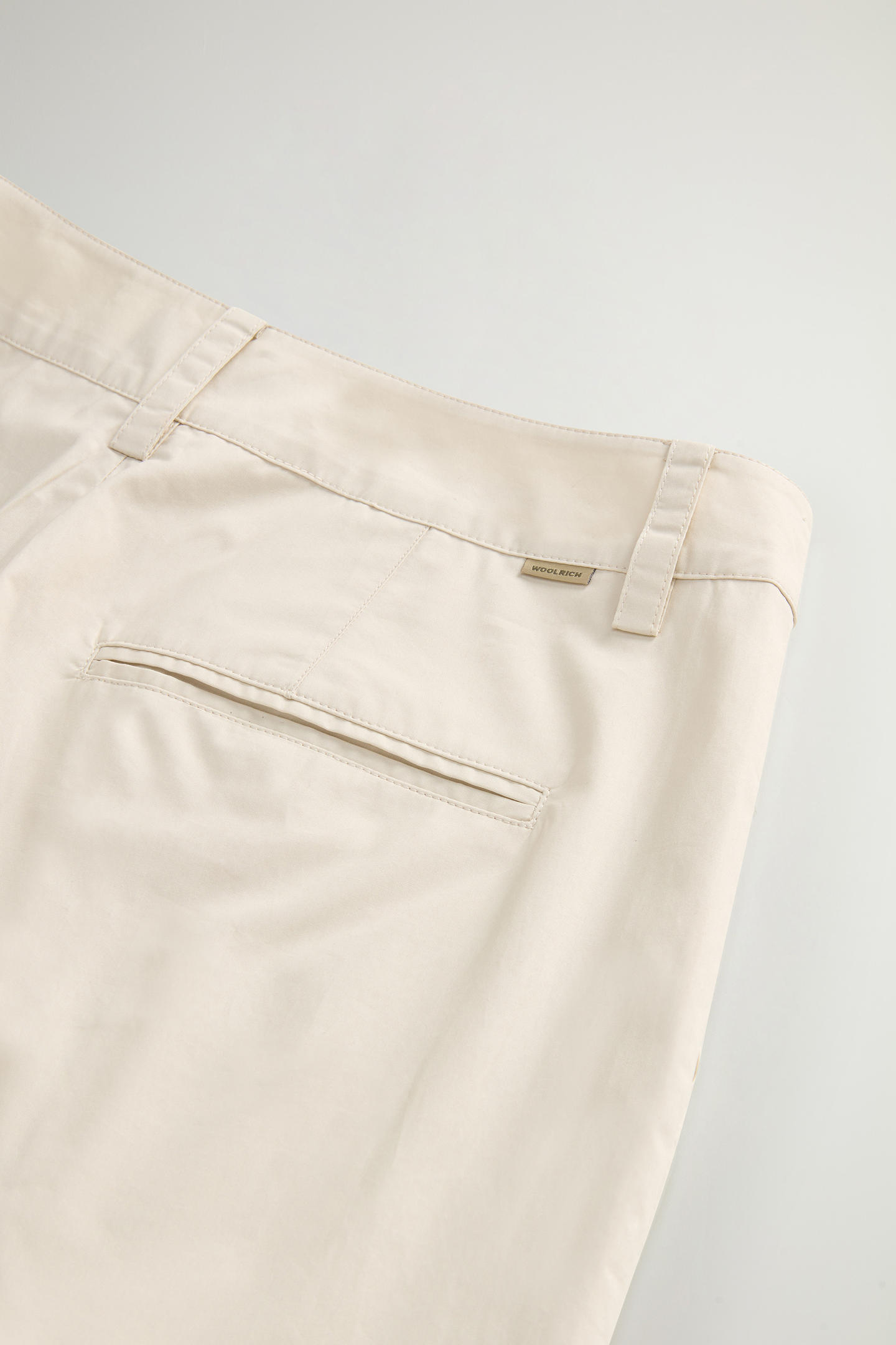 Pantaloni chino in popeline di puro cotone CFWWTR0219FRUT3944 8867 WOOLRICH Light oak 