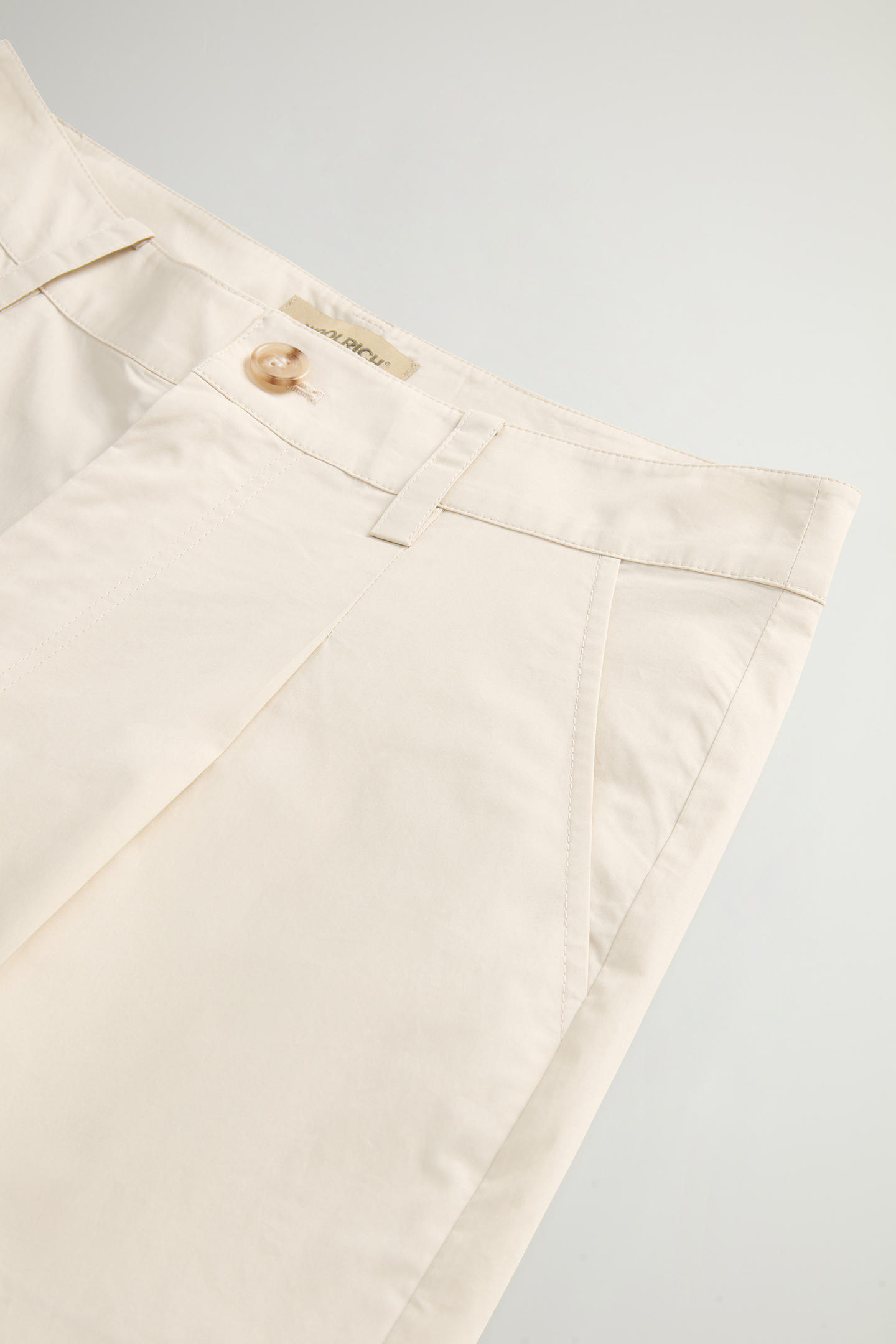 Pantaloni chino in popeline di puro cotone CFWWTR0219FRUT3944 8867 WOOLRICH Light oak 