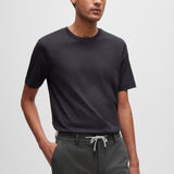 T-Shirt manica corta 50468972 10241525 01 001 BOSS Black 