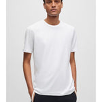 T-Shirt manica corta 50468972 10241525 01 100 BOSS White 