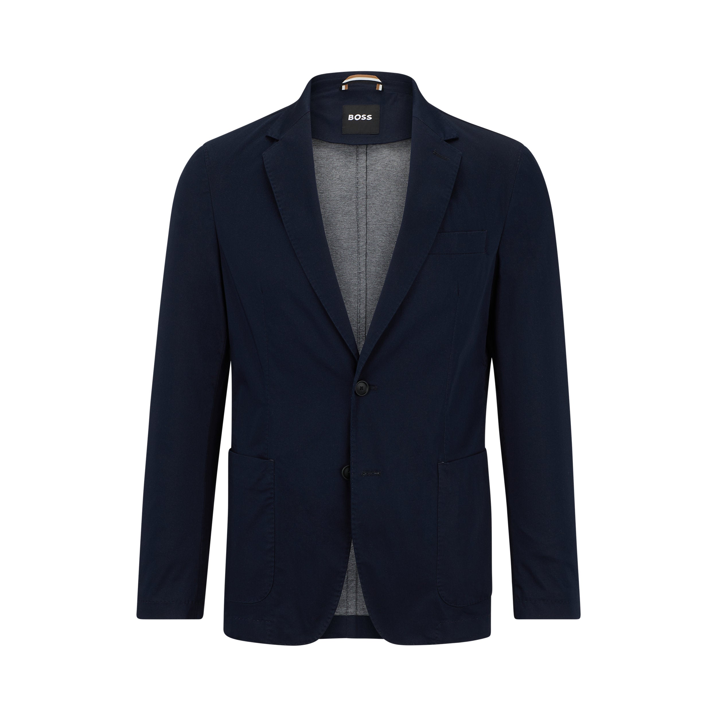 Giacca in cotone 50488455 10248356 01 404 BOSS Dark blue 