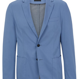 Giacca in cotone 50488455 10248356 01 479 BOSS Open blue 