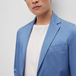 Giacca in cotone 50488455 10248356 01 479 BOSS Open blue 