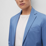 Giacca in cotone 50488455 10248356 01 479 BOSS Open blue 