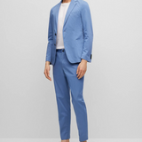 Giacca in cotone 50488455 10248356 01 479 BOSS Open blue 