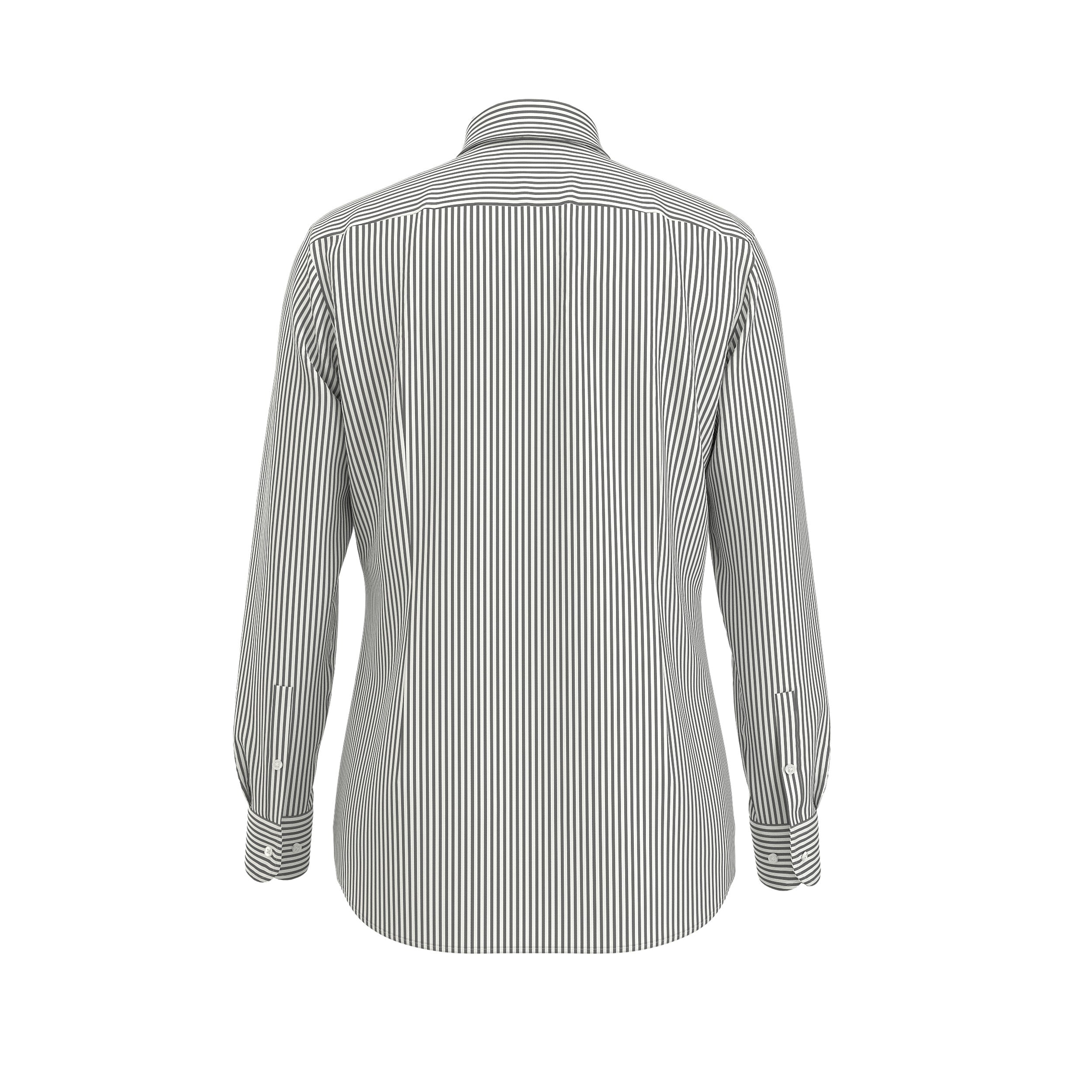 Camicia in cotone bastoncino 50490337 10248756 01 001 BOSS Black 