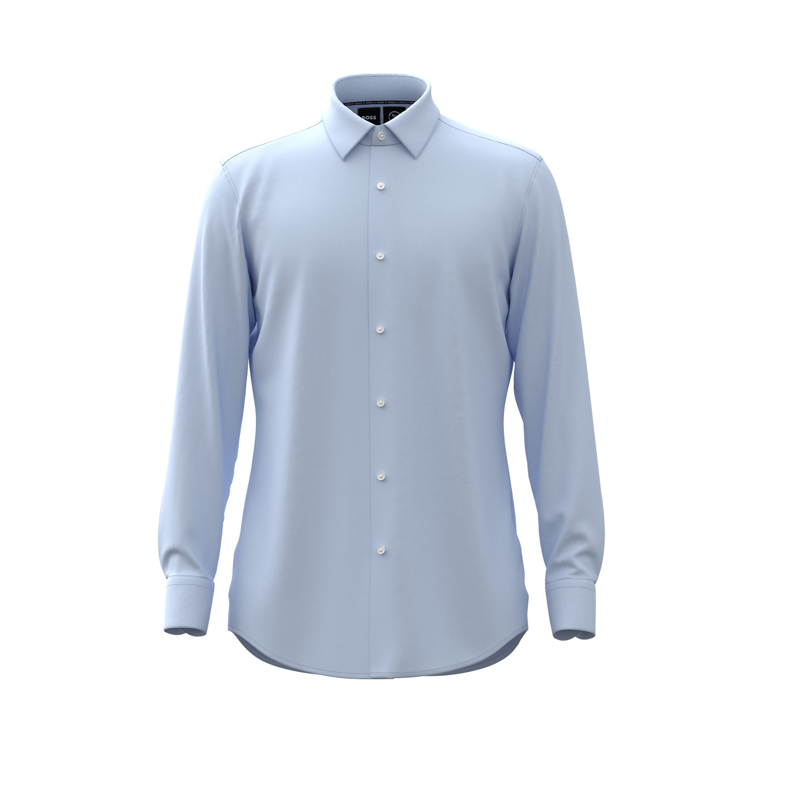 Camicia P-Hank-Kent-c1-222 50490361 10248739 01 450 BOSS Light/pastel blue 