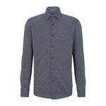 Camicia in jersey slim fit 50490363 10248806 01 404 BOSS Dark blue 