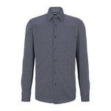 Camicia in jersey slim fit 50490363 10248806 01 404 BOSS Dark blue 