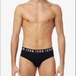 Slip logato D9L614470 001 D SQUARED2 Black 
