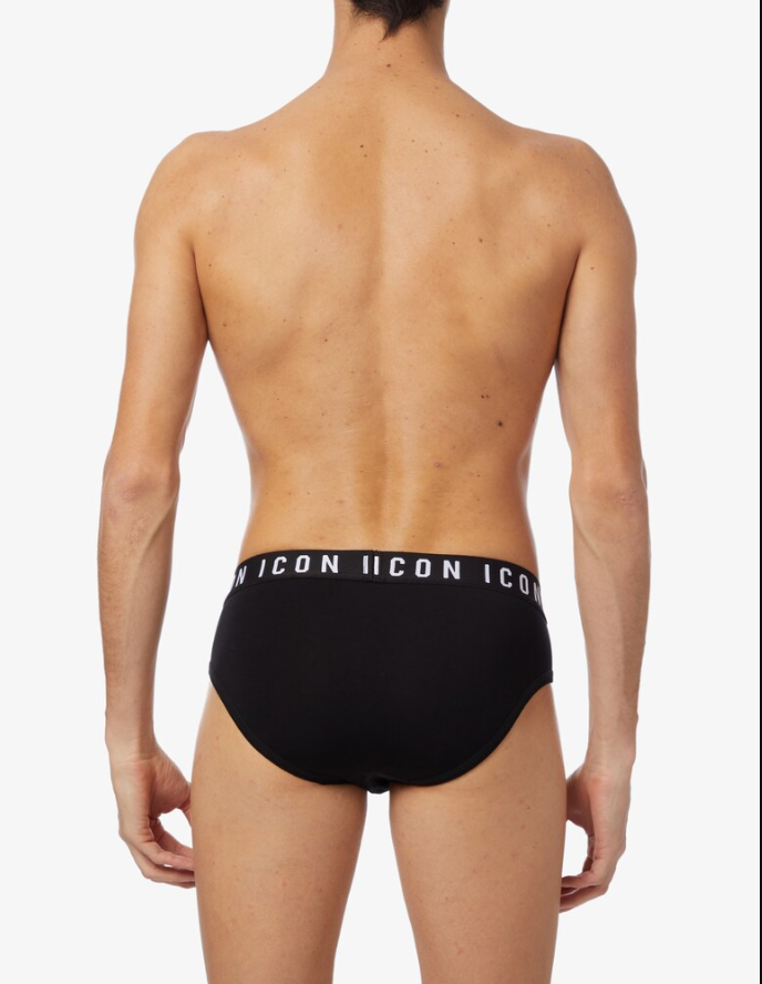 Slip logato D9L614470 001 D SQUARED2 Black 