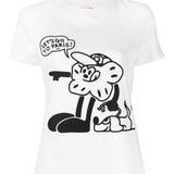 T-Shirt manica corta stampata FD52TS0484SG 02 KENZO Off white 
