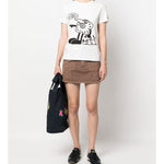 T-Shirt manica corta stampata FD52TS0484SG 02 KENZO Off white 