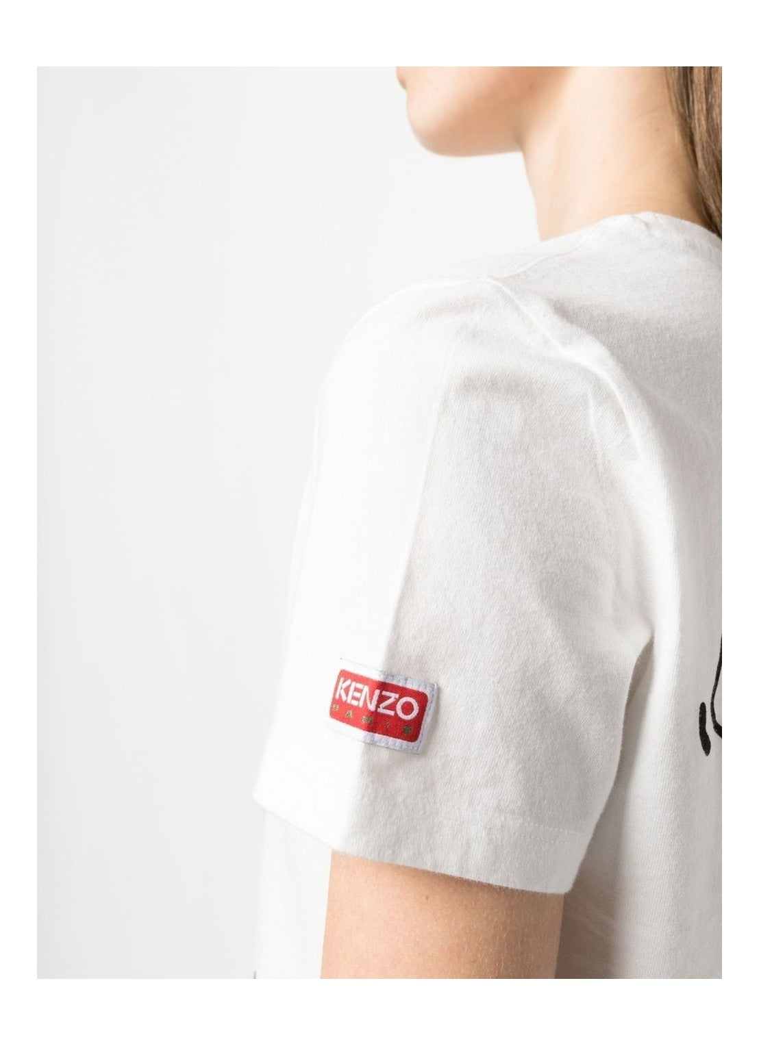 T-Shirt manica corta stampata FD52TS0484SG 02 KENZO Off white 