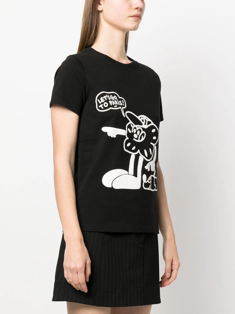 T-Shirt manica corta stampata FD52TS0484SG 99J KENZO Black 