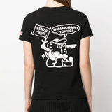 T-Shirt manica corta stampata FD52TS0484SG 99J KENZO Black 