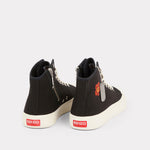 Sneaker alta in canvas di cotone FD55SN020F73 99 KENZO Black 