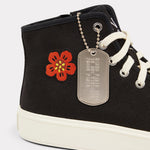 Sneaker alta in canvas di cotone FD55SN020F73 99 KENZO Black 