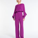 Pantalone fluido Livorno 2361310134 032 MAX MARA STUDIO Bouganville 