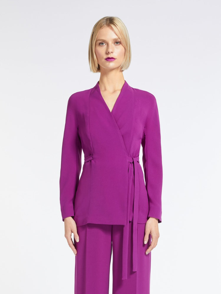 Casacca in cady leggero Cerchio 2361910534 032 MAX MARA STUDIO Bouganville 