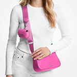 Borsa a tracolla Jet Set media in gabardine di nylon con custodia per Apple Airpods Pro® 32R3SJ6C8C 614 MICHAEL KORS Cerise 
