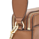 Camera bag Jet Set piccola in pelle martellata con doppia zip 32S3GJ6C1L 230 MICHAEL KORS Luggage 