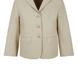 Blazer in pelle MACIOCK23D431527 038 P.A.R.O.S.H. Stucco 