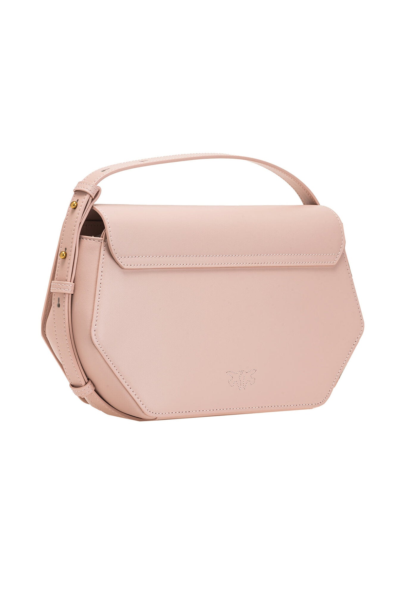 Borsa a tracolla Love Click Exagon 100073A0F1 O81Q PINKO Cipria 