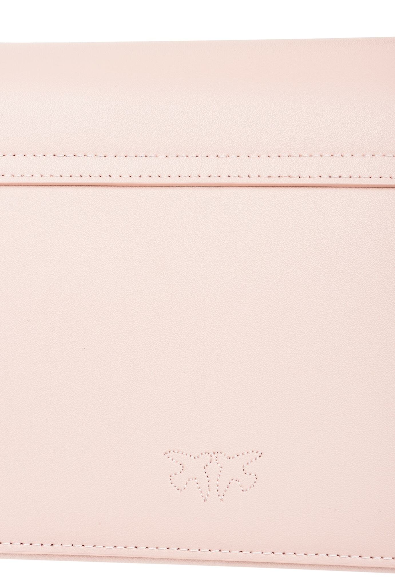 Borsa a tracolla Love Click Exagon 100073A0F1 O81Q PINKO Cipria 