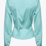 Blusa Loose Fit 100108ZR64 E77 PINKO Green 