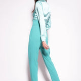 Blusa Loose Fit 100108ZR64 E77 PINKO Green 
