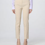 Pantalone dritto in punto stoffa 100155A0IM C28 PINKO Beige 