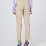 Pantalone dritto in punto stoffa 100155A0IM C28 PINKO Beige 