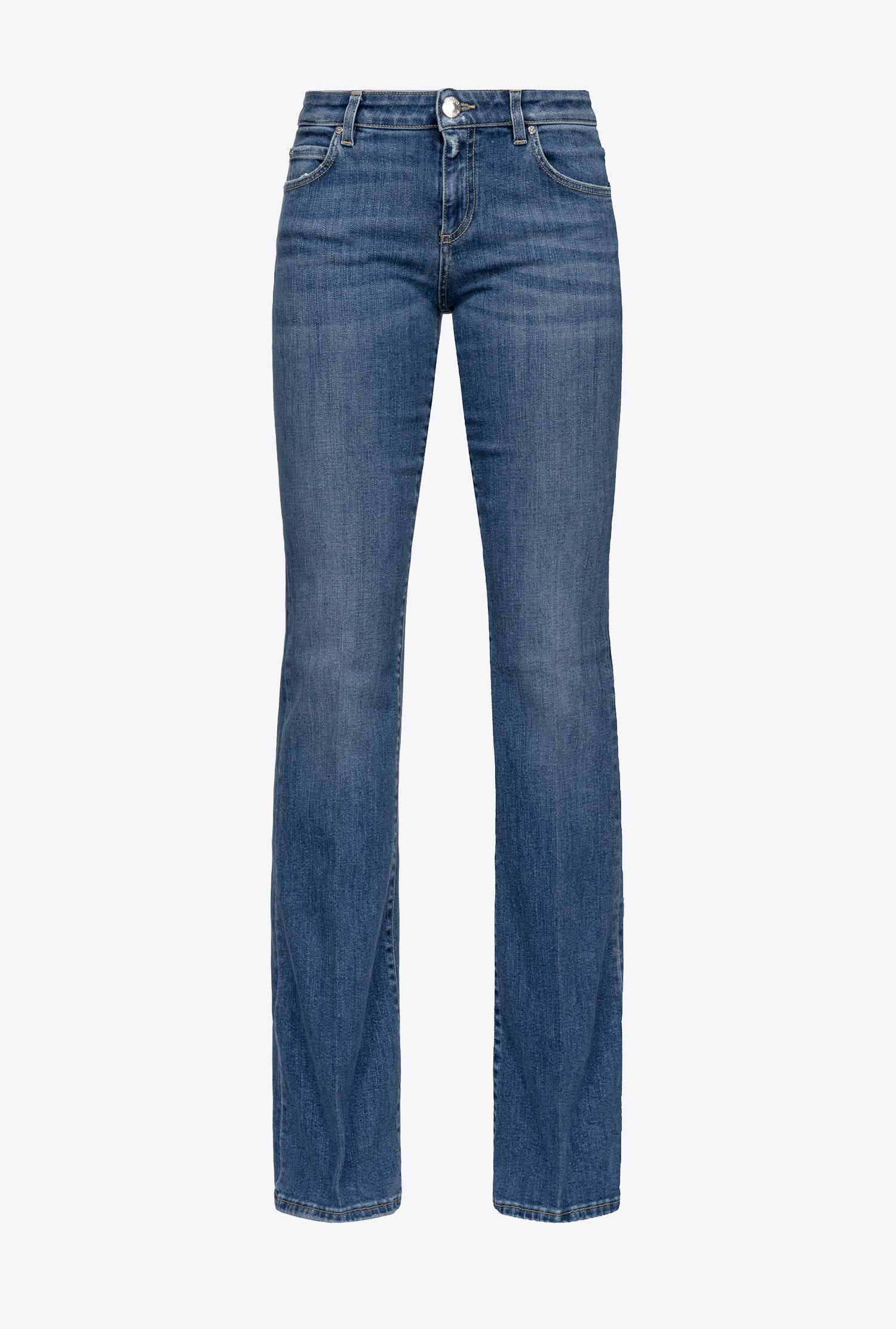 Jeans flared vita bassa 100177A0FS PJC PINKO Denim 