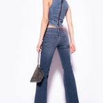 Jeans flared vita bassa 100177A0FS PJC PINKO Denim 