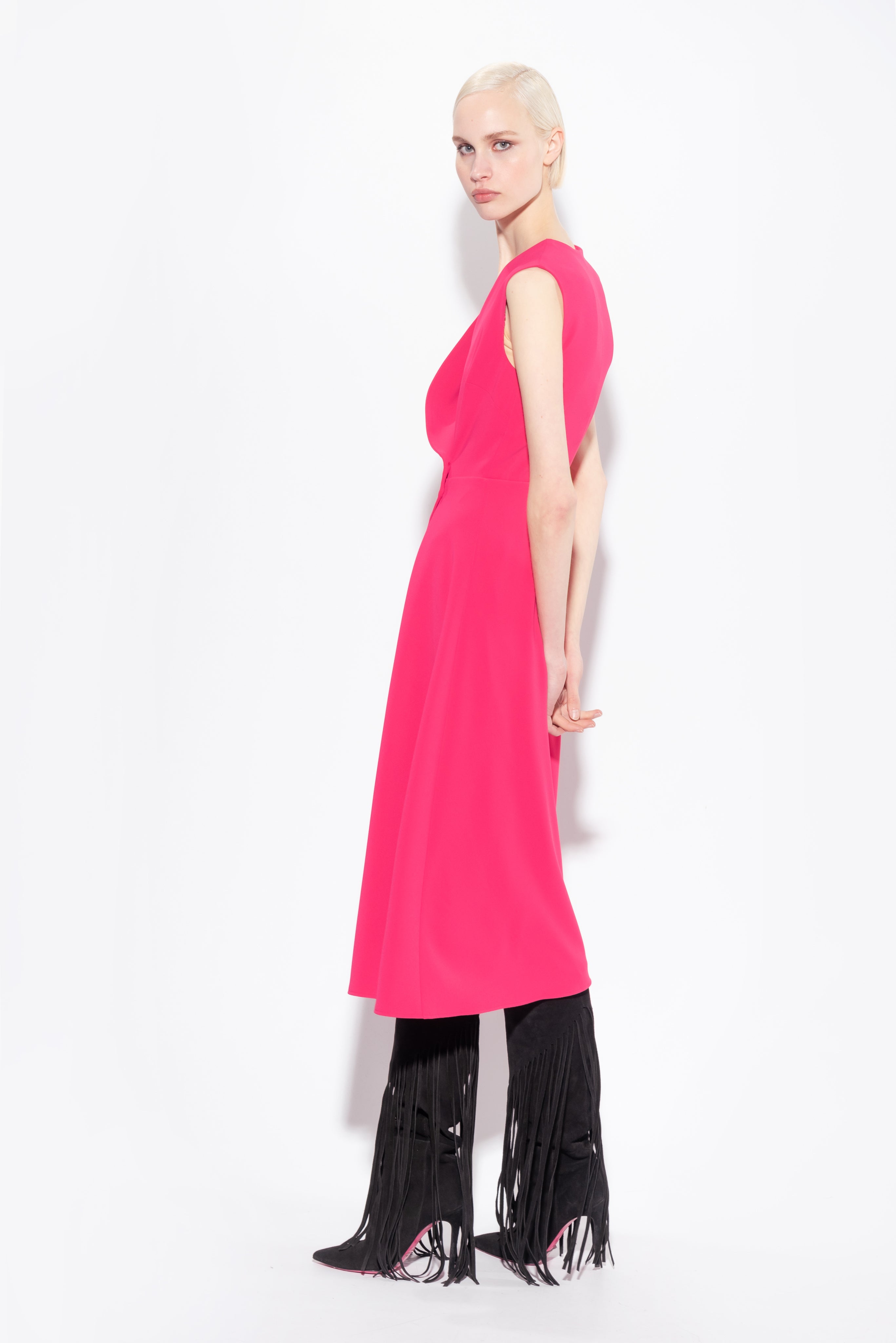 Abito longuette 1011527624 P87 PINKO Fuxia 