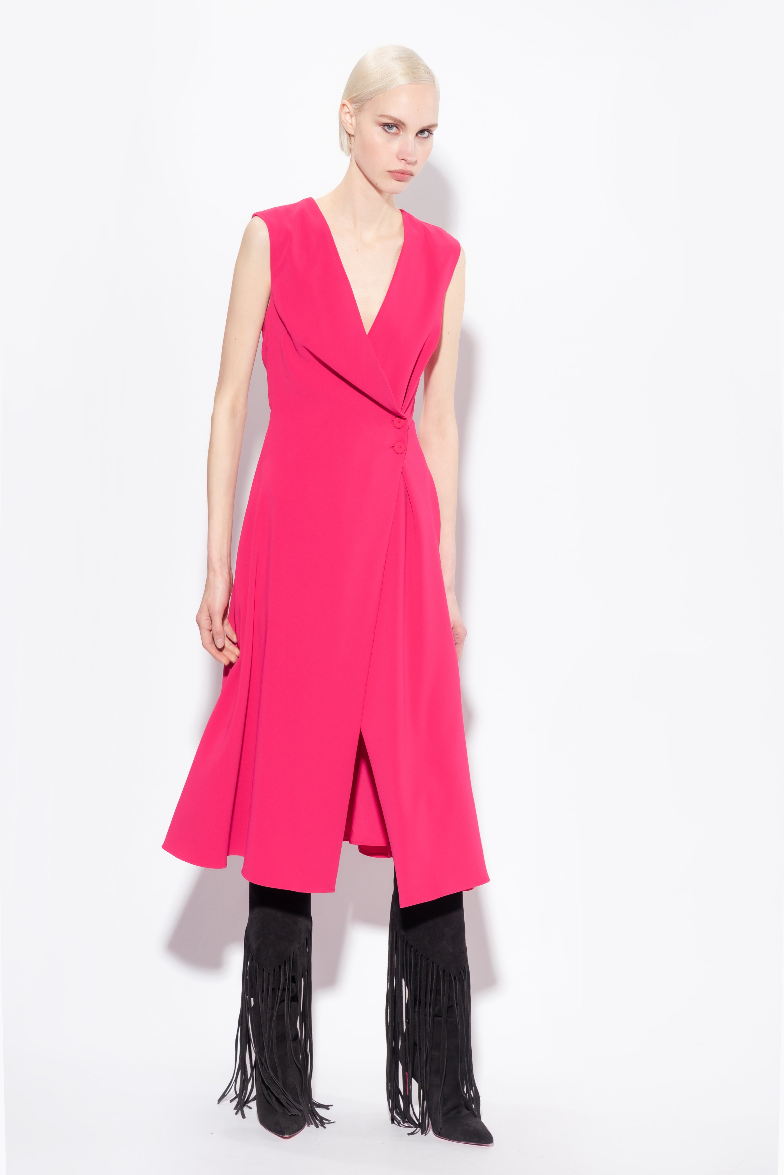 Abito longuette 1011527624 P87 PINKO Fuxia 