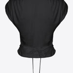 Top incrociato in jersey 102270A1C4 Z99 PINKO Black 
