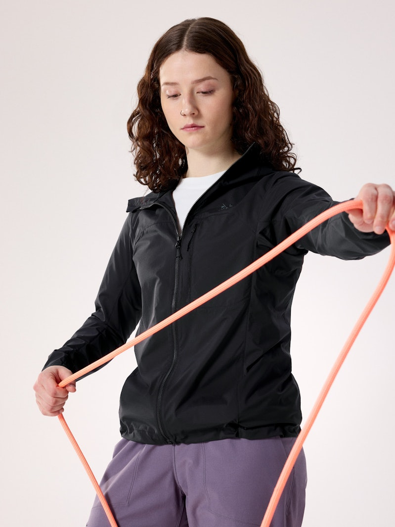 Giubbotto tecnico SQUAMISH HOODY W X000010268 BLACK ARC'TERYX Black 
