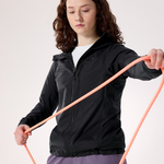 Giubbotto tecnico SQUAMISH HOODY W X000010268 BLACK ARC'TERYX Black 
